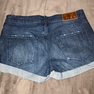 EUC LIKE NEW MADEWELL CUFFED SHORTS Sz 25